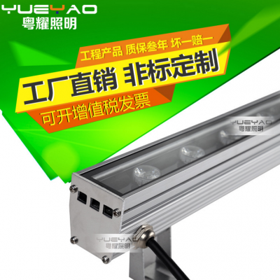 粵耀照明 42*52*1000mm大功率側面外殼排水LED戶外條形燈，點亮城市建筑與橋梁之美